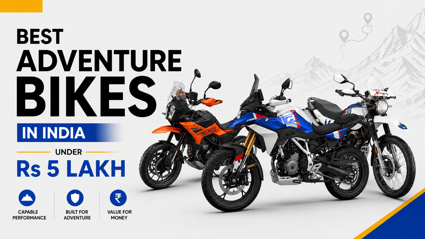 Best Adventure Bikes In India Under Rs 5 Lakh